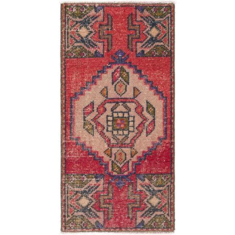 Surya Antique One of a Kind OOAK-1402 1’6” x 3’1” Rug