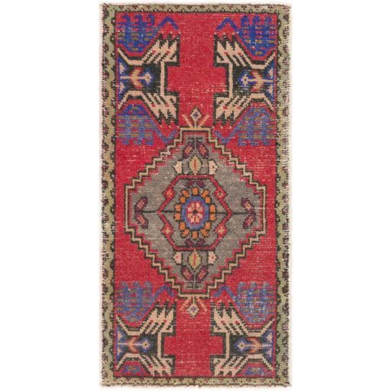 Surya Antique One of a Kind OOAK-1419 1’8” x 3’4” Rug