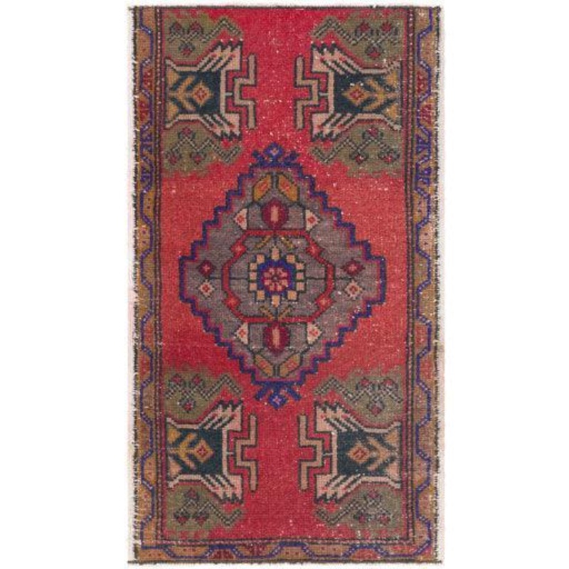 Surya Antique One of a Kind OOAK-1434 1’9” x 3′ Rug