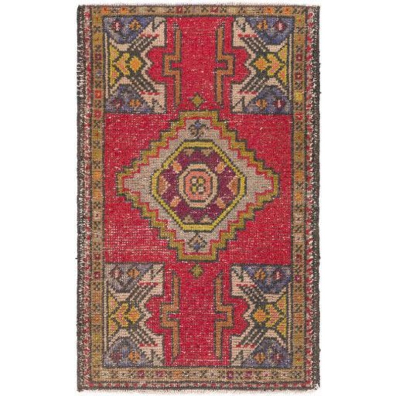 Surya Antique One of a Kind OOAK-1447 1’9” x 2’9” Rug