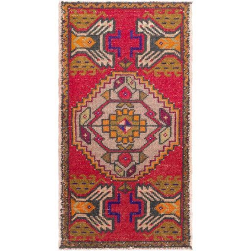 Surya Antique One of a Kind OOAK-1478 1’8” x 3’1” Rug