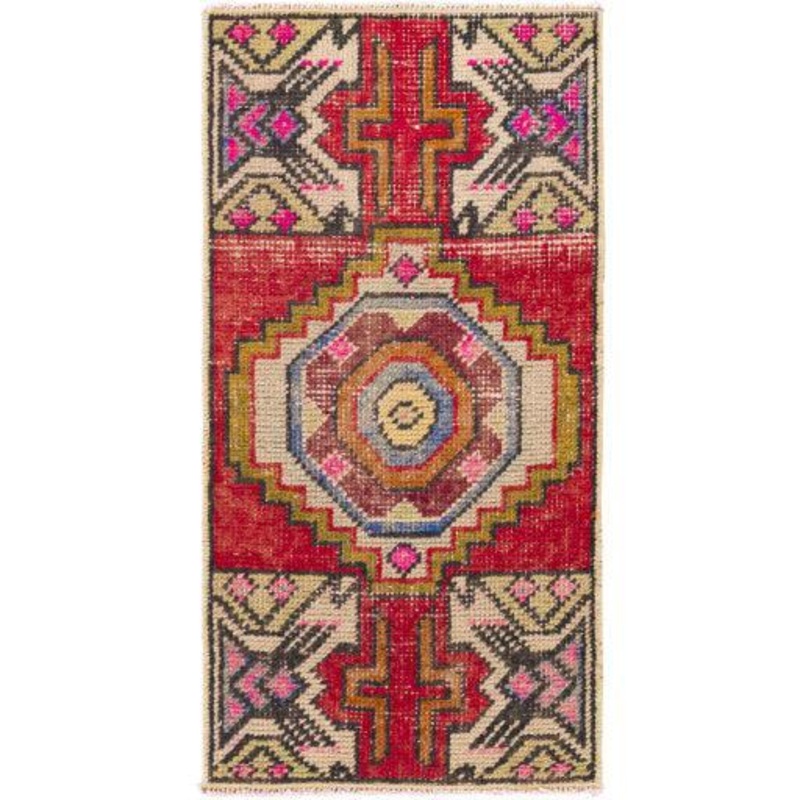 Surya Antique One of a Kind OOAK-1484 1’5” x 2’9” Rug