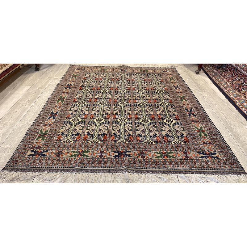 Afghani Area Rug I Ala Bakhmal 5×7 Ft