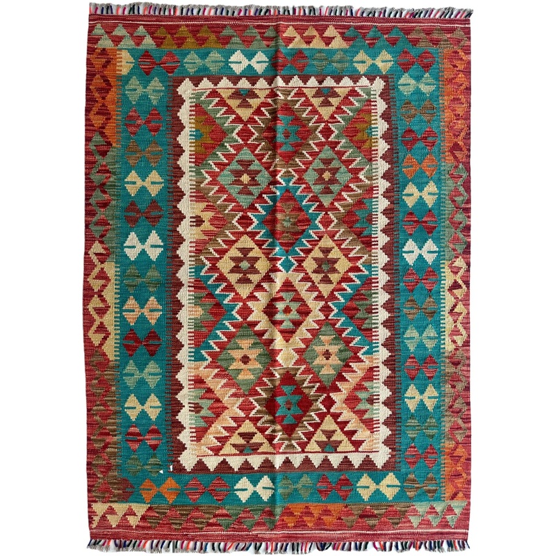 Afghani Chobi Kilim Rug 410 x 610
