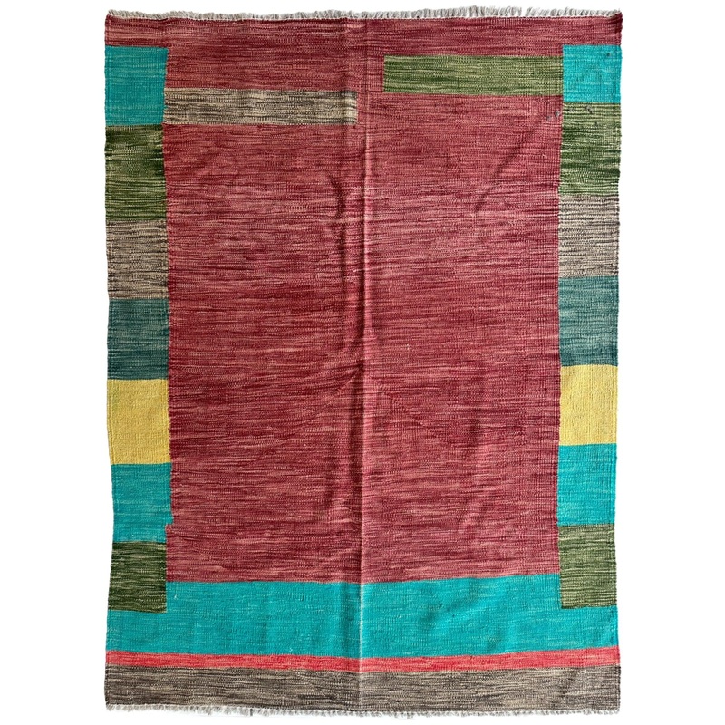 Afghani Chobi Kilim Rug 46 x 64