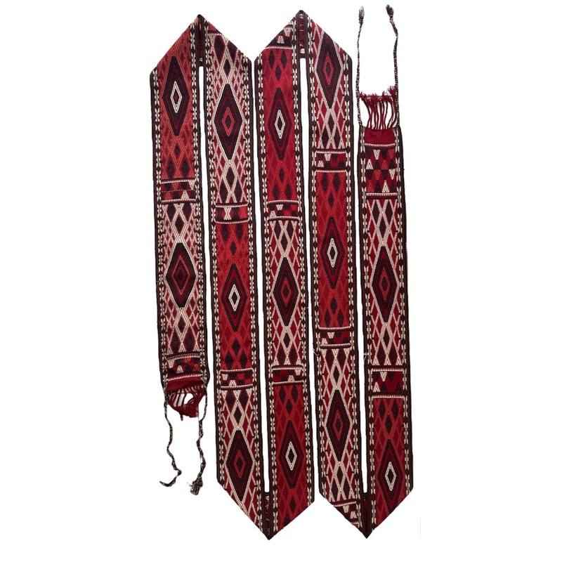 Antique Yomut ‘Yomoud’ Tent Band, Late 1800s to Early 1900s