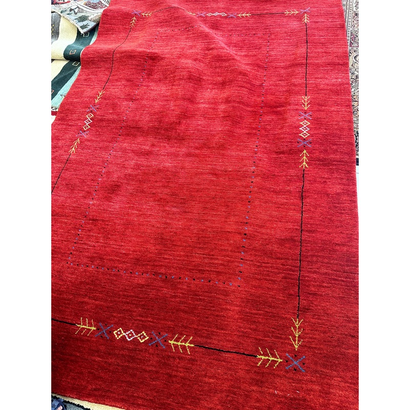 Fine Hand Knotted Tibetan Gabbeh Rug 5×7
