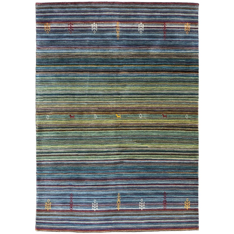 Hand-loomed Gabbeh Rug 410 x 610