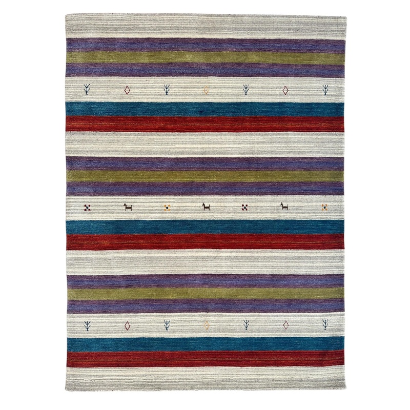 Hand-loomed Gabbeh Rug 410 x 65
