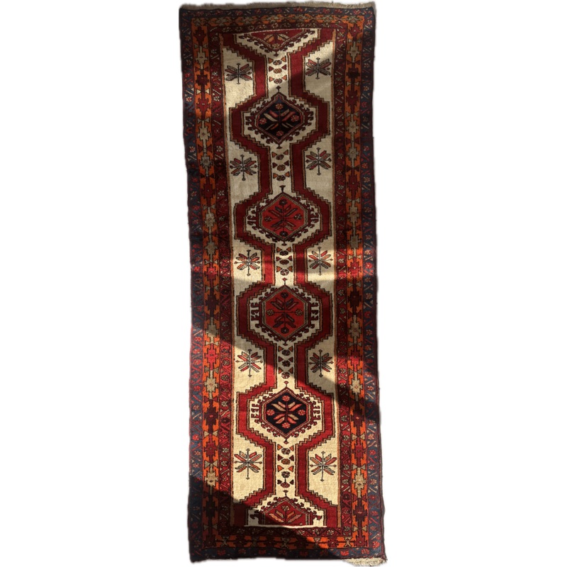 Persian Meshgi Wool Runner 36 x 910