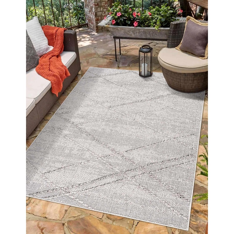 Baqer Bone & Taupe Area Rug