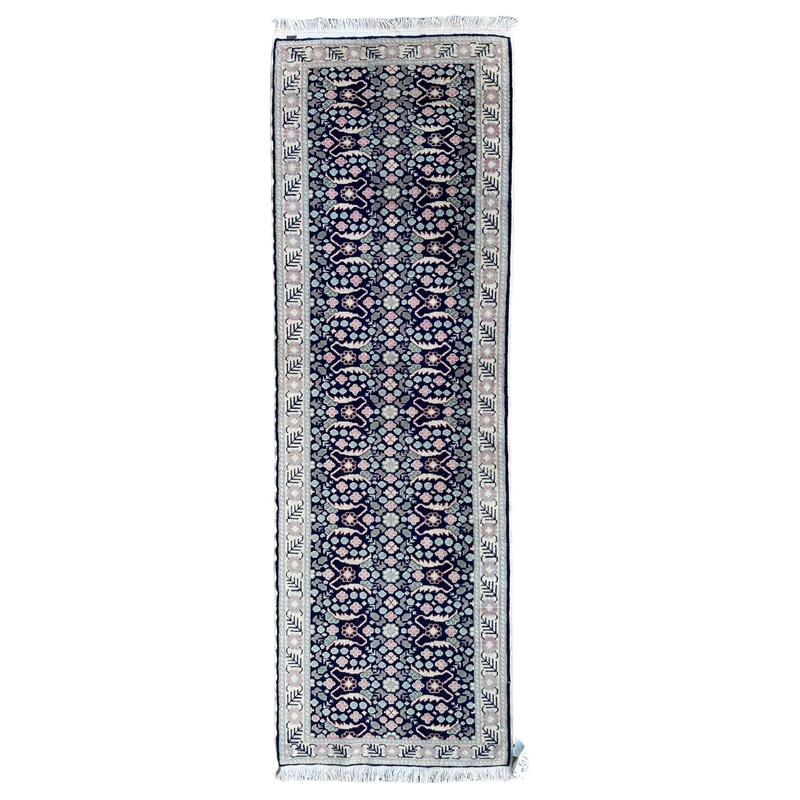 Wool Hand Knotted Runner 2×62